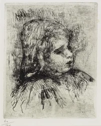 Portret van Claude Renoir, 1908